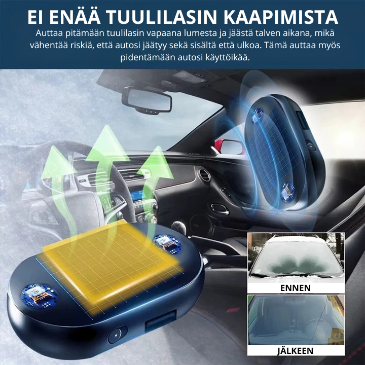 ColdForce- Pidä tuulilasi jäättömänä sekunneissa